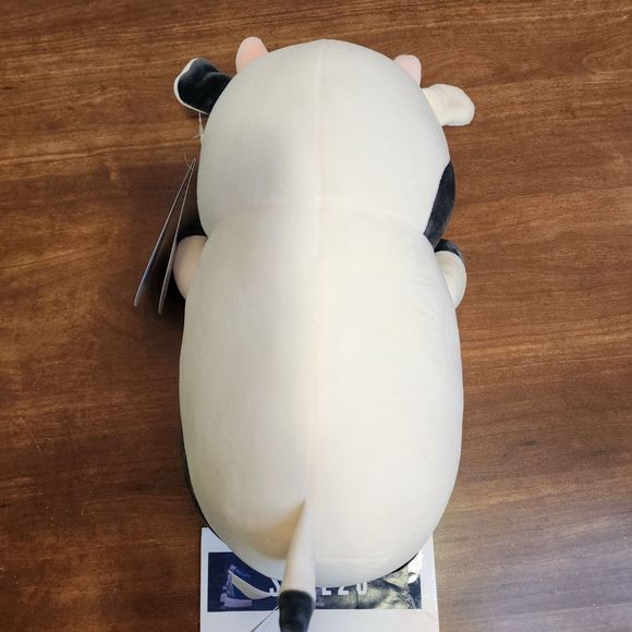 Squishmallows Kellytoy Plush Hug Mees Connor the Cow 12" Very Rare - Picture 2 of 4